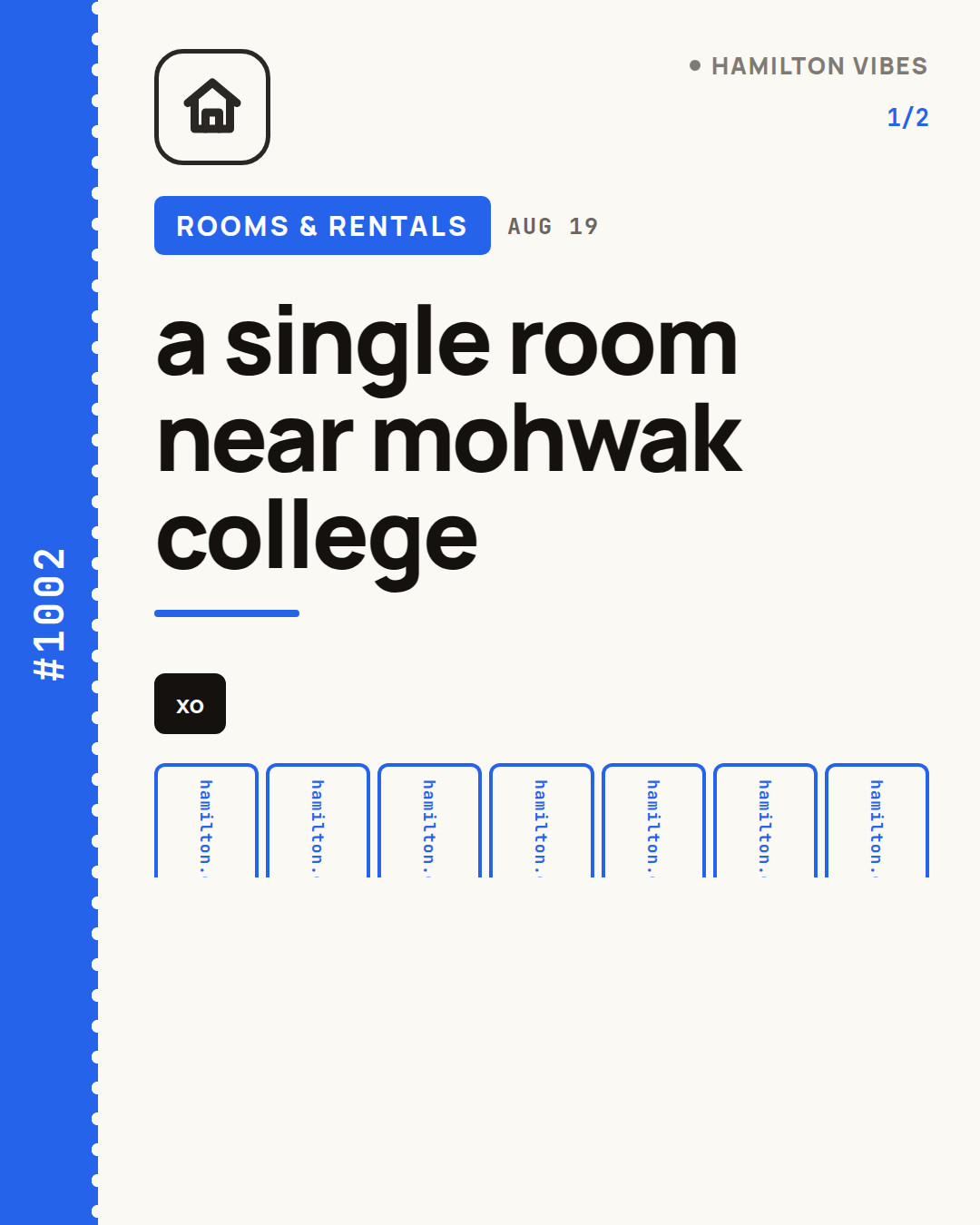 a single room near mohwak college
